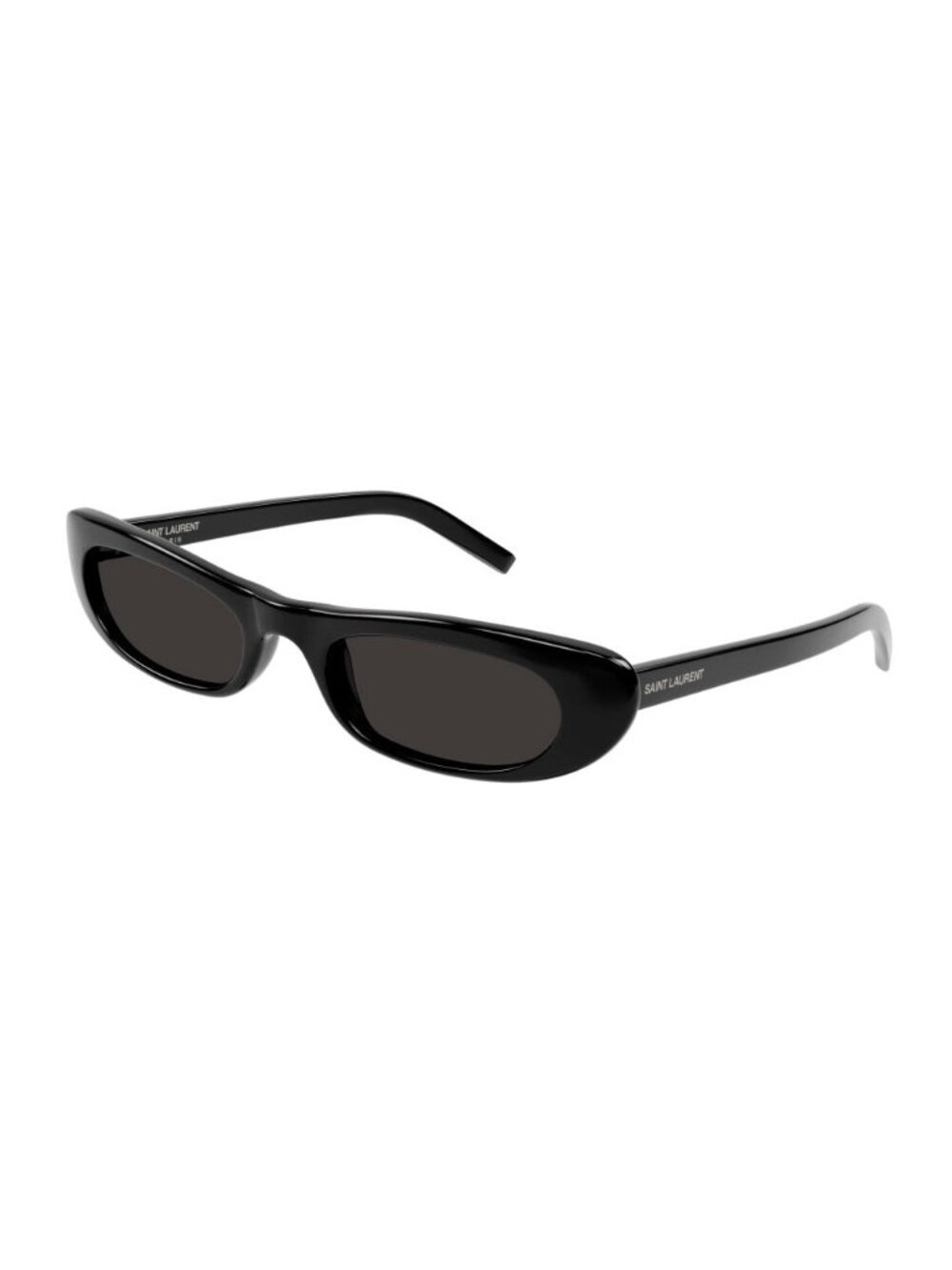 New Saint Laurent Women's Sunglasses Black Round Lens Acetate Frame SL 557 SHADE